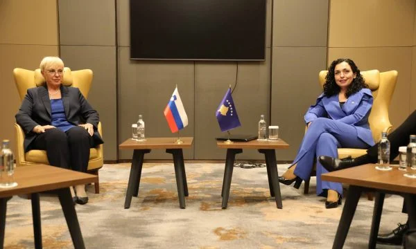 Osmani at a meeting with Slovenia's president: Bilateral recognition with Serbia, only road to long-term peace and stability