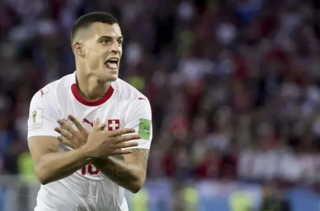 “La presentazione di Jaka e Shaqiri del Kosovo