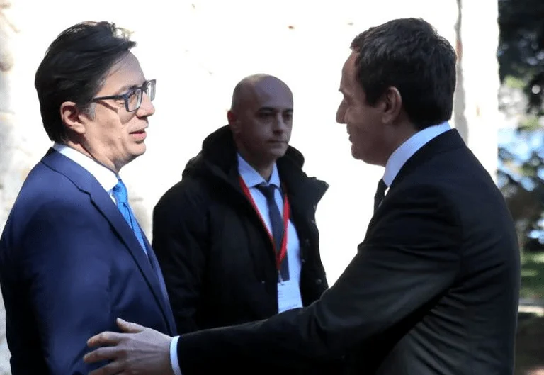 Pendarovski: Iconografia durante la visita di Kurt a Skopje era irritante