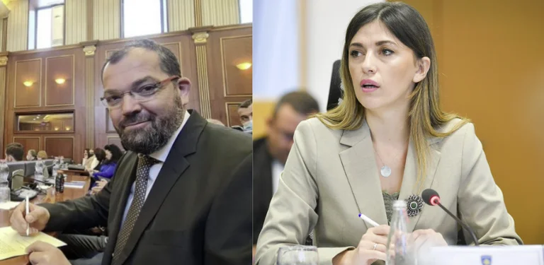 Il socio ha esposto Albulen Haxhiu: Il ministro ha detto una grande bugia, avo per il codice civile.