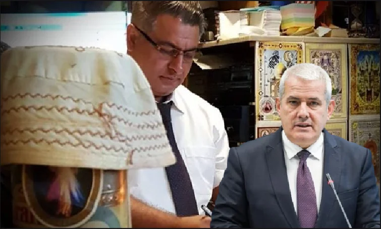 El Ministro Svechla está explotando el coche de lujo de Burdush.