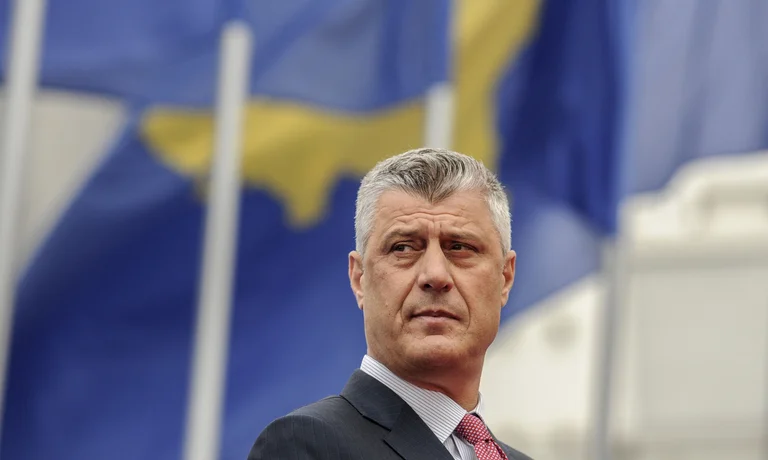 Hashim Thaci ist im Kosovo, deshalb