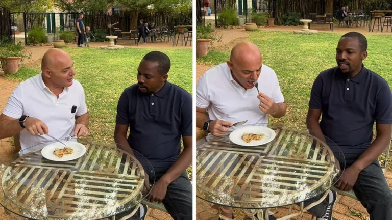 Blendi Fevziu nga Afrika, provon mishin e krokodilit