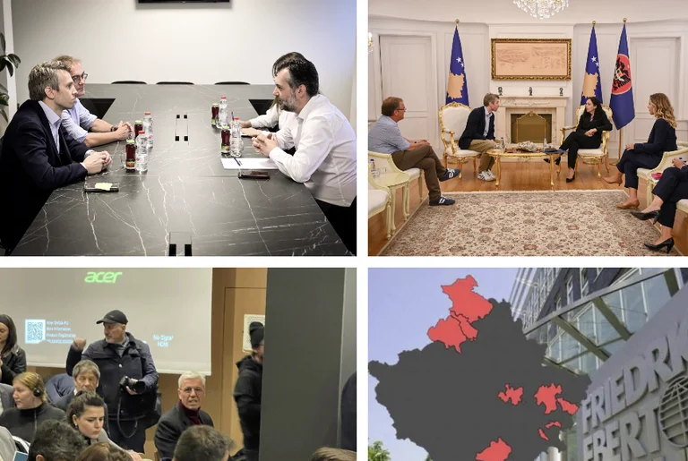 VV dhe Presidentja takuan drejtuesit e FES, Fondacioni që ka draft ‘problematik’ për Zajednicën