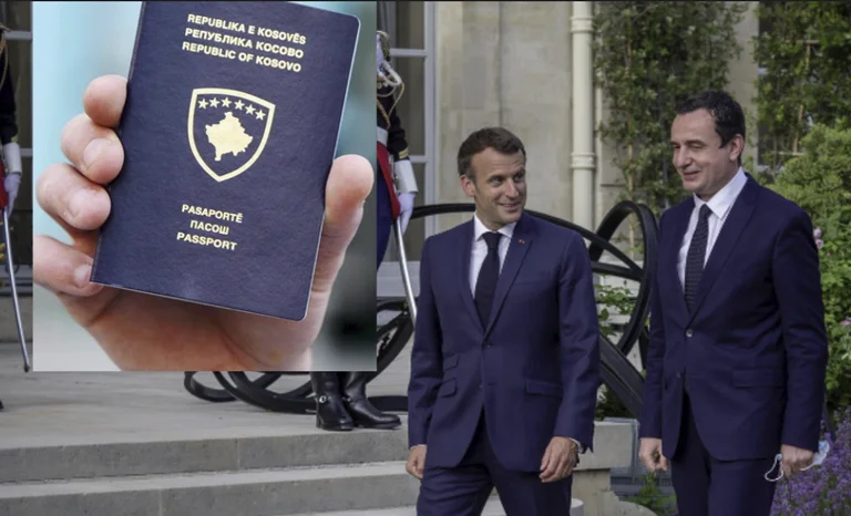 Tha se është punë e kryer në Slloveni, por Macron e demantoi brenda ditës Albin Kurtin për çështjen e vizave