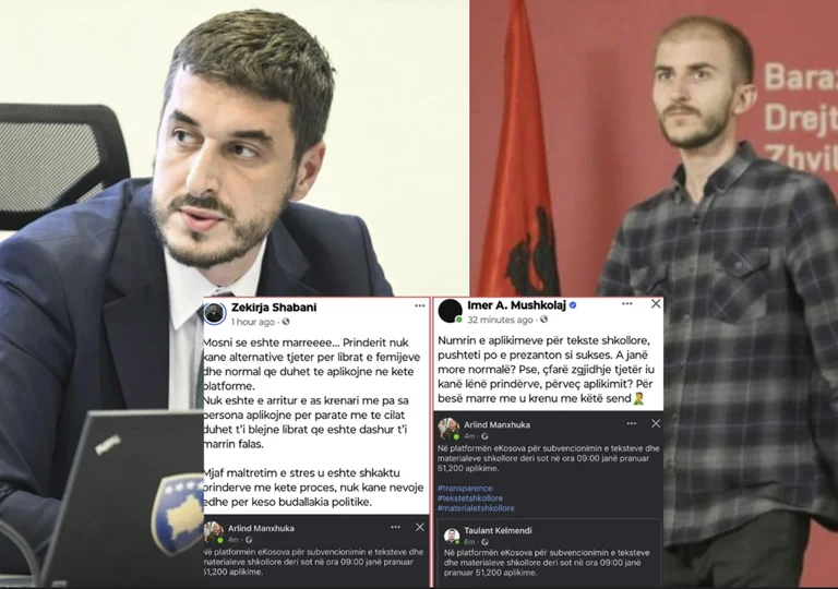Kelmendi e Manxhuka mburren me numrin e prindërve që aplikuan për librat shkollorë, analistët i bëjnë “horë”