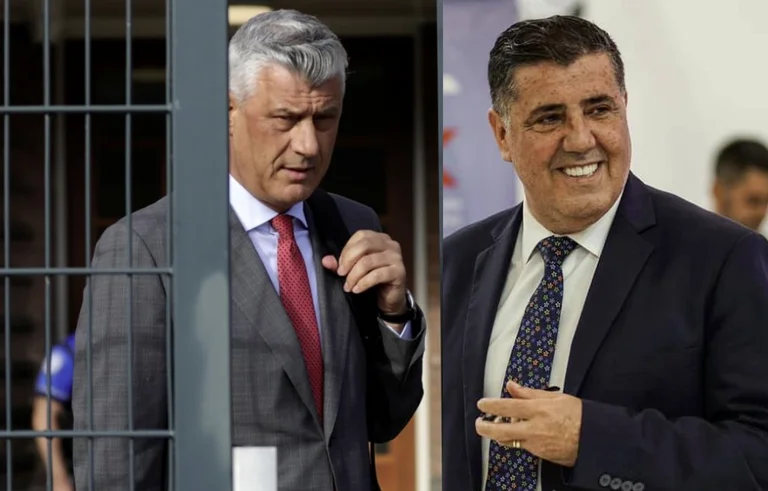 Lutfi Haziri besucht Thaci in Den Haag