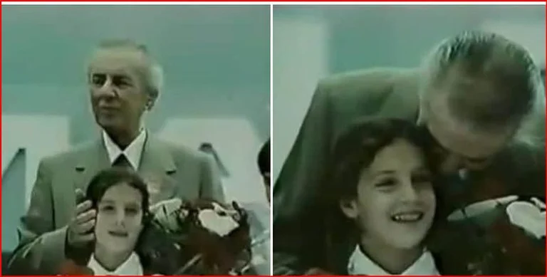 Milaim Zeka publishes the photos of Donika Gervala with the Hoxha dictatorship: Once close to Comrade Enver, near Albin Kurt today