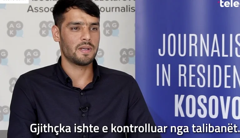 Zurück zur Macht der Taliban sprechen afghanische Journalisten über das Leben dort und die Gastfreundschaft im Kosovo