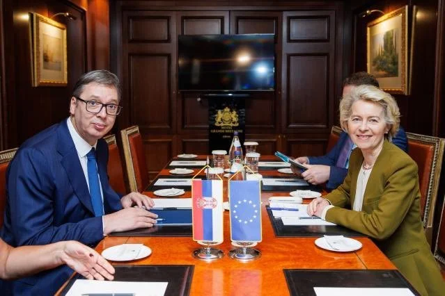Von Der Leyen esorta Vuciqi “Construsive implementazioni