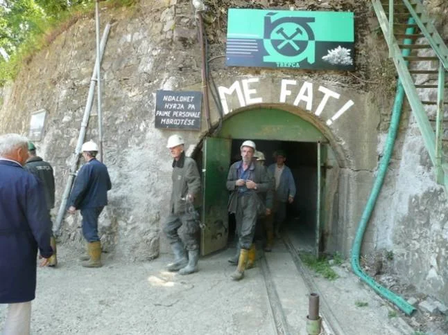 Pre 151 Trepca Minen halten Streik