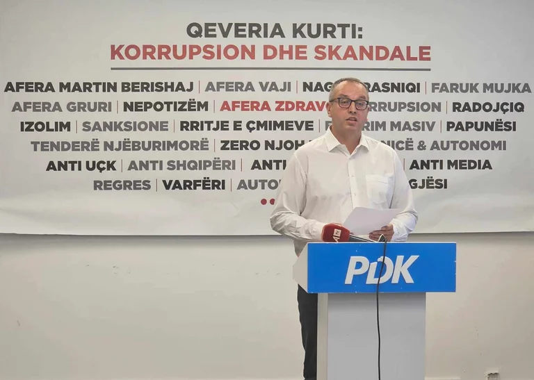 Dopo l'arresto di Muharrem PDK sollecita il licenziamento immediato, indagine dettagliata di Roseta Hajdari