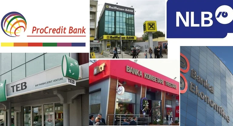 Banche in Kosovo con alto interesse, questi sono profitti per i primi sei mesi