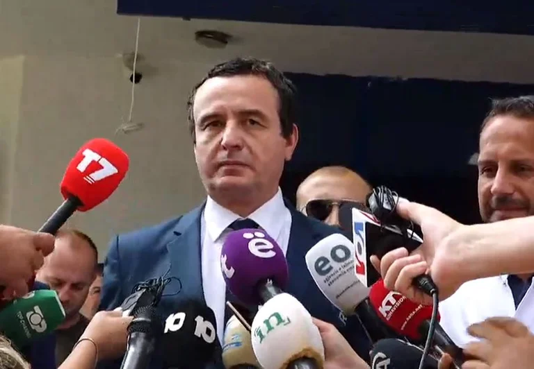 Kurti is asked about the appointment of Radomirovic who had participated in the Kosovo war: I can't do this.