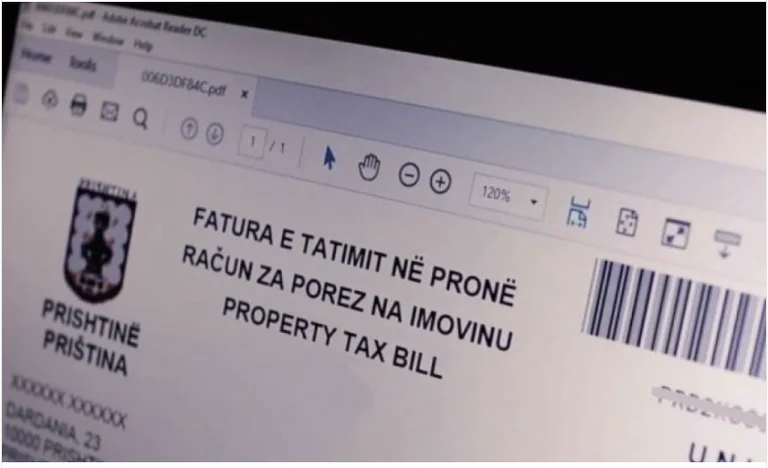 El indulto de 100 euros del impuesto de propiedad, Gerjaliu: Está experimentando.