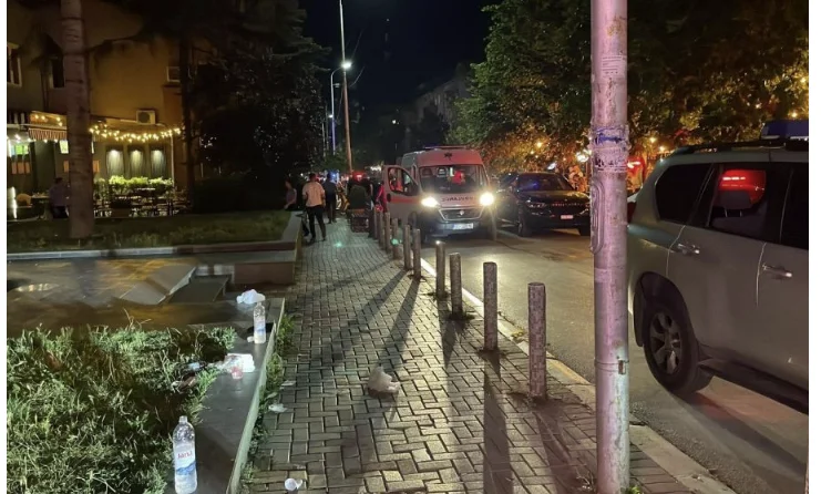 Released from the hospital by the girl who was injured in éBon Vivantı, police add forces to the clinic where a suspect is being treated.