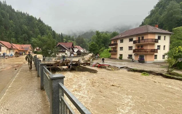 Danni alluvioni in Slovenia per oltre 500m euro