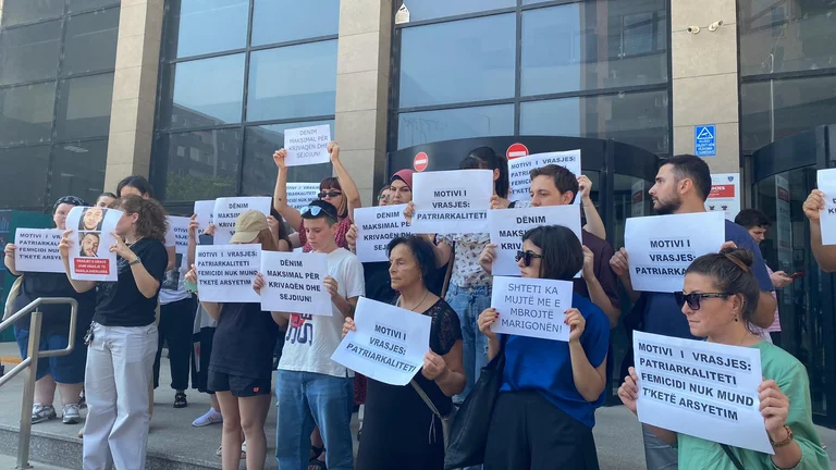 Las protestas comienzan en Ferizaj, justicia necesaria para Marigona Osmani