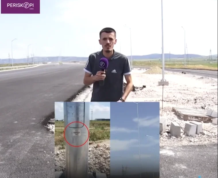 L'argent du Kosovars à la compagnie serbe de Kraleva: le reporter de Periscop va aux piliers de la Gjilana Auttastrada. Suivez la vidéo jusqu'à la fin pour découvrir ce qui se passe