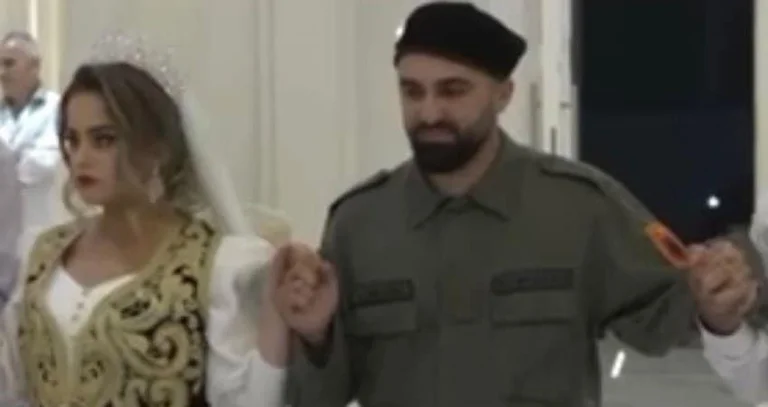 Former KLA soldier's son married, appeared in his father's uniform