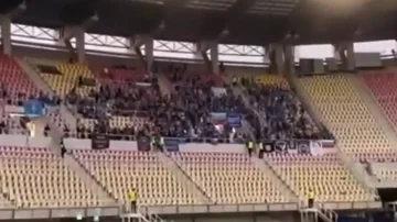 “Vrite, töten Albanisch” rassistische Anrufe von bulgarischen Fans in Skopje