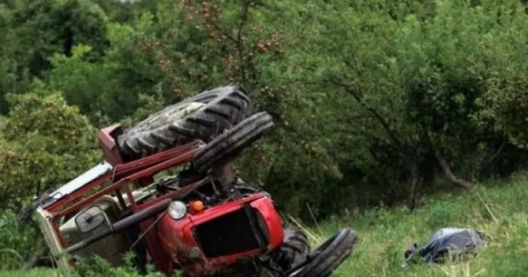 Eine Person in Ferizaj stirbt tragisch, gerollt mit einem Traktor