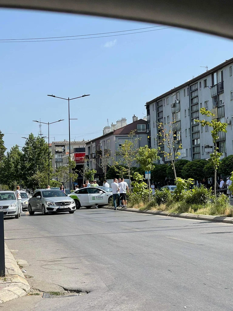 Accident de circulation à Ulpiana (FOTO)