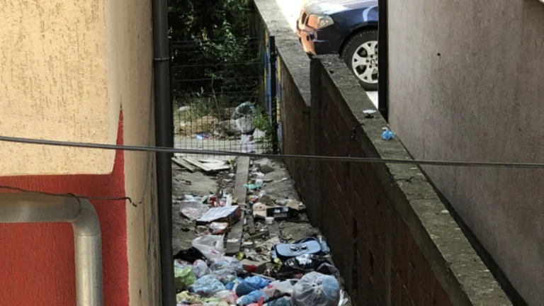 Abfallprobleme in Fushe Kosovo