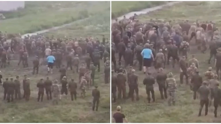 Battre entre l'armée russe, au moins un mort.