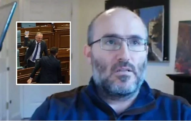 Überrascht pro-VV-Analyst Besnik Bissim: rund. Sie waren eine Kuh.