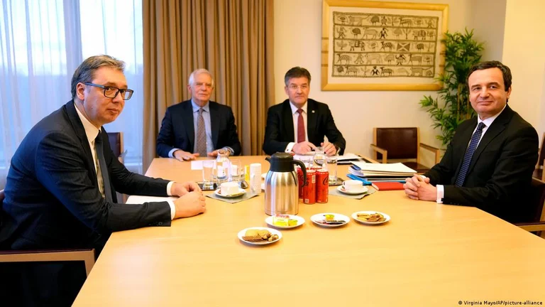 EU-Kosovo Agreement Vucciq: The way it's required for a North suspension is meaningless.