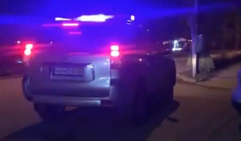 A Person Arrested for Abuse of Official Task
