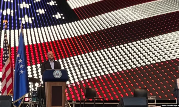 July 4th festival: Havenier began speech by quoting Kosovo Declaration of Independence