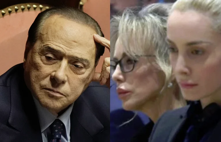 Berlusconi's will opens, so he shares his wealth.
