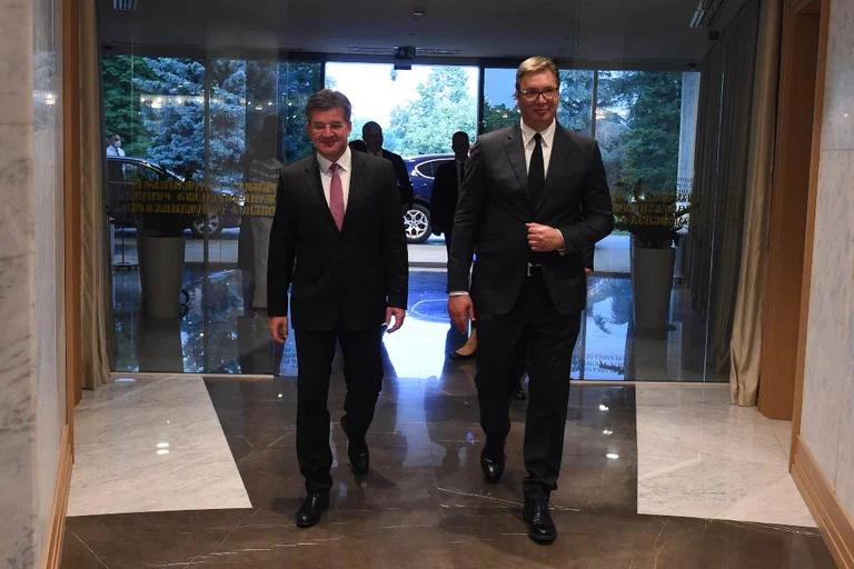 Lajcak in Belgrade