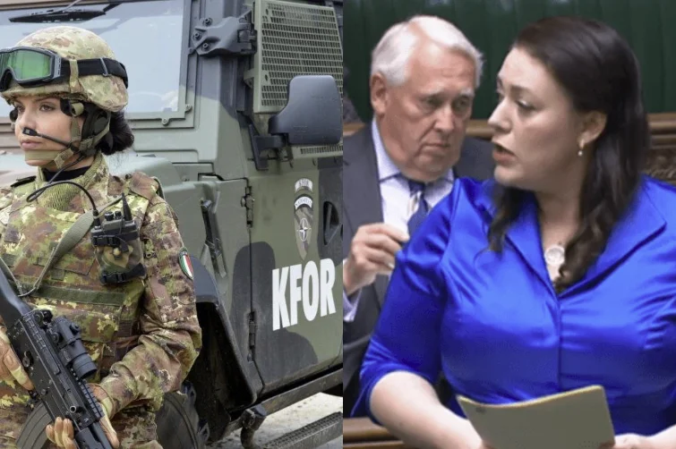 KFOR for Kearns' statement that weapons are being smuggled from Serbia in the north: We verify the facts.
