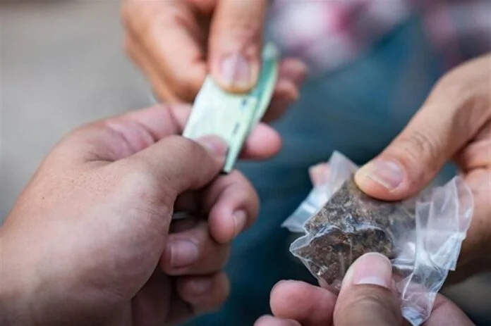 Covering over fourkg of drugs in the former target of the Trepca Nation