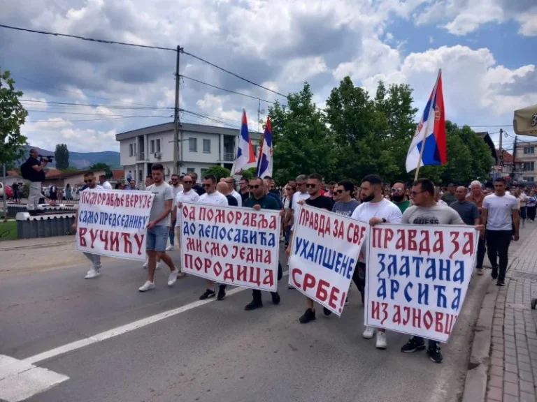 Nis protesta në Graçanicë, serbët kërkojnë lirimin e të arrestuarve