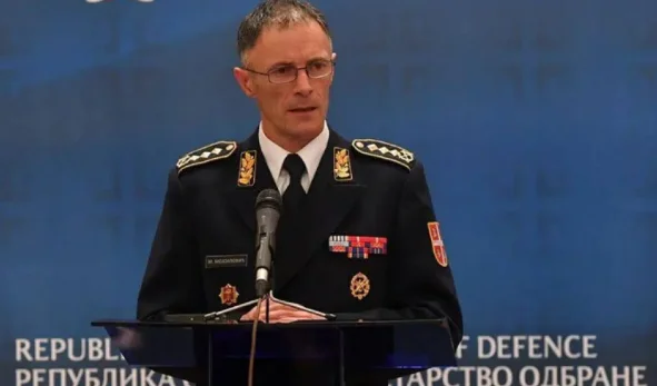 Serbian media: Serbian Army Chief at 1600, holds extraordinary conference on events in Kosovo