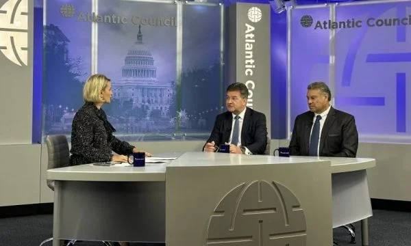 Escobar and Lajcak at the Atlantic Council for developments in the north: Kosovo, Serbia don't have the luxury to wait