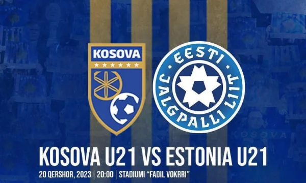 L'Estonie U21, formations officielles publiées