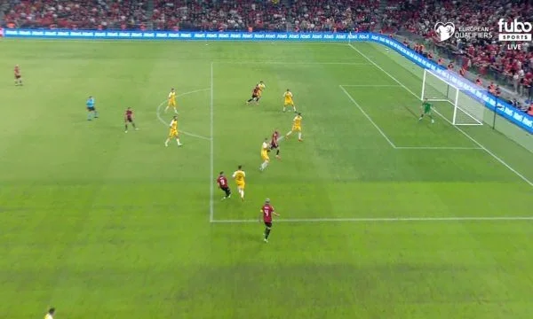 Che bel gol da Asani, Albania ci aspetta
