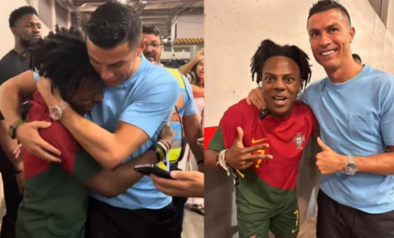 “Le ShowSpeed” rencontre finalement Ronaldo, ne peut s'abstenir d'émotions
