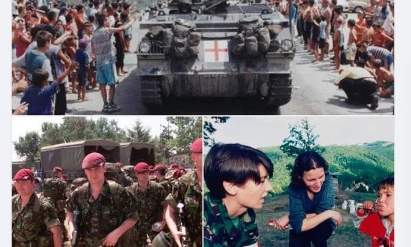 La Embajada Británica desea el Día de la Libertad: Días emocionales para muchos soldados británicos