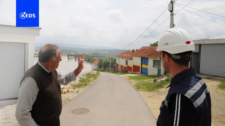 Close to ten thousand residents of Skowright villages benefit from the new electricity network