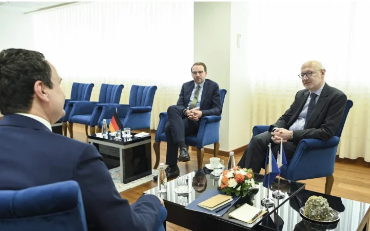 Kurti tells ambassadors that establishing rule of law in the north is necessary