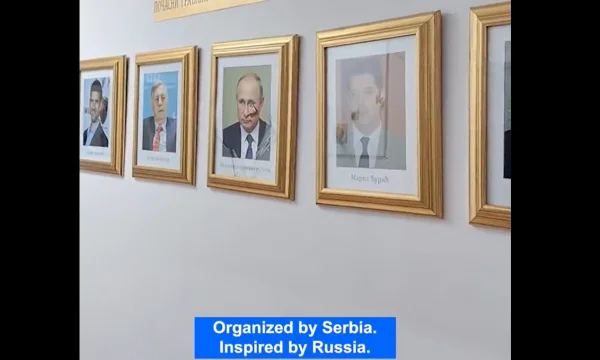 Putin, symbol Z and images of violence in the north, Kusari “Democratic world”: Would you close your eyes?