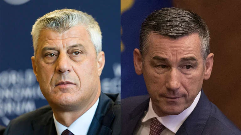 Prosecutor Seeks Continued Banning for Thaci, Veselin