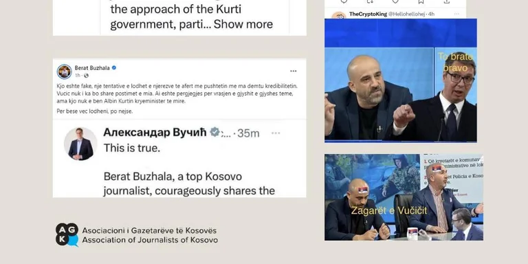 AGK front: Dangerous Fields, journalists have become the target of photo-monting