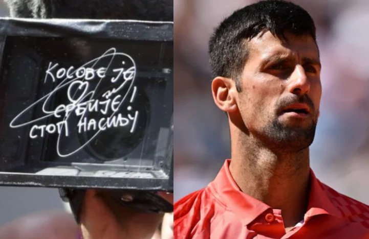 El Ministro de Deportes de Francia reacciona agudamente a Djokovic, jugador de tenis criticado por el mensaje de Kosovo